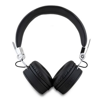CG Mobile Guess PU Grained Triangle Logo fejhallgató headset fekete