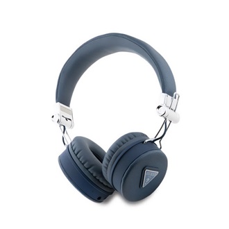 CG Mobile Guess PU Grained Triangle Logo fejhallgató headset kék