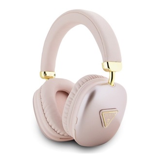 GUESS PU LEATHER 4G TRIANGLE LOGO bluetooth fejhallgató SZTEREO v5.3, IPX4 vízálló, RÓZSASZÍN