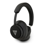 GUESS SAFFIANO TRIANGLE LOGO bluetooth fejhallgató SZTEREO (v5.4, mikrofon, zajszűrő) FEKETE