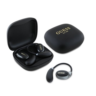CG Mobile Guess Satin Classic Logo fülhallgató headset fekete