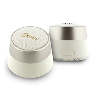 GUESS SCRIPT METAL LOGO bluetooth hordozható hangszóró v6.0, 5W, ARANY