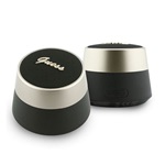 GUESS SCRIPT METAL LOGO bluetooth hordozható hangszóró v6.0, 5W, FEKETE