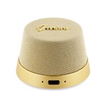 GUESS SCRIPT METAL bluetooth hordozható hangszóró v5.3, MagSafe, ARANY