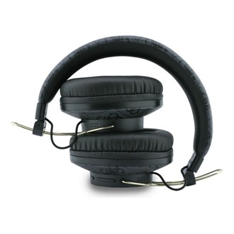 GUESS TRIANGLE LOGO BLUETOOTH ENC bluetooth fejhallgató SZTEREO (v5.4, mikrofon, zajszűrő, IPX4 vízálló) FEKETE