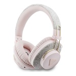 GUESS TRIANGLE LOGO BLUETOOTH ENC bluetooth fejhallgató SZTEREO (v5.4, mikrofon, zajszűrő, IPX4 vízálló) RÓZSASZÍN