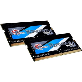 G-SKILL Ripjaws 32GB 3200MT/s DDR4 - SODIMM memória CL22 Kit of 2 fekete