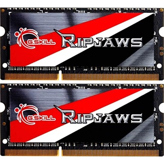 G-SKILL Ripjaws 16GB 1600MT/s DDR3 - SODIMM memória Kit of 2 zöld