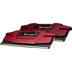 G-SKILL Ripjaws V 16GB 2400MT/s DDR4 memória CL17 Kit of 2 piros