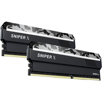 G-SKILL Sniper X 16GB 3000MT/s DDR4 memória CL16 Kit of 2 urban camo