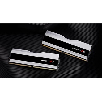 G-SKILL Trident Z5 RGB 48GB 7200MT/s DDR5 memória CL36 Kit of 2 fehér RGB
