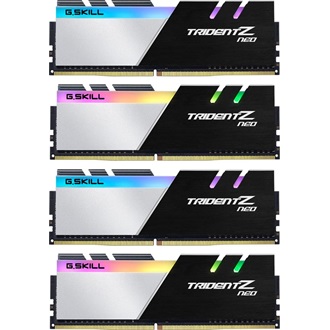 G-SKILL Trident Z Neo 64GB 3600MT/s DDR4 memória CL16 Kit of 4 fekete RGB