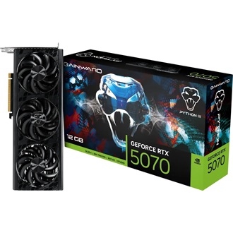 Gainward GeForce RTX 5070 Python III 12GB GDDR7 192-bit grafikus kártya