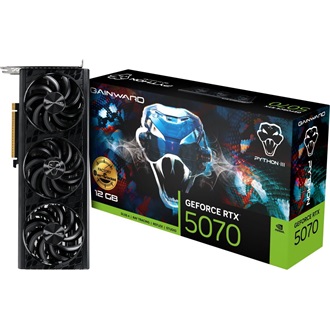 Gainward GeForce RTX 5070 Python III OC 12GB GDDR7 192-bit grafikus kártya