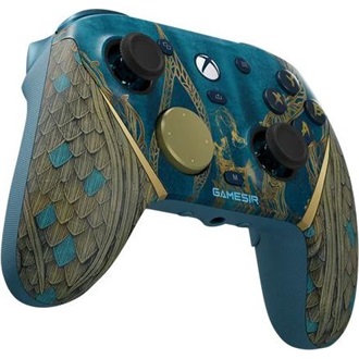 GameSir G7 Pro WUCHANG: Fallen Feathers Edition Bluetooth / USB / vezeték nélküli gamepad játékvezérlő kék-arany