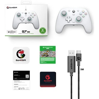 GameSir G7 SE USB-C gamepad játékvezérlő fehér
