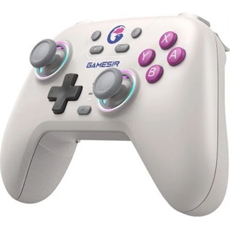 GameSir Nova Multiplatform  Bluetooth / USB / vezeték nélküli gamepad játékvezérlő fehér