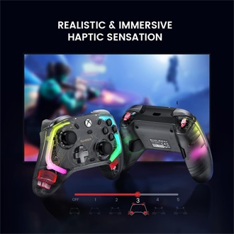 GameSir Kaleid Xbox USB-C gamepad játékvezérlő fekete