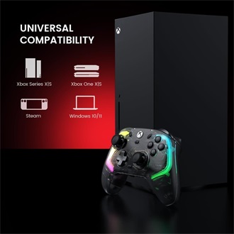 GameSir Kaleid Xbox USB-C gamepad játékvezérlő fekete