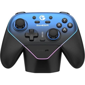 GameSir Super Nova Multiplatform Bluetooth / USB / vezeték nélküli gamepad játékvezérlő kék-fekete