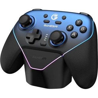 GameSir Super Nova Multiplatform Bluetooth / USB / vezeték nélküli gamepad játékvezérlő kék-fekete