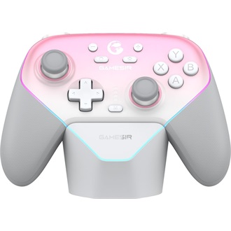 GameSir Super Nova Multiplatform Bluetooth / USB / vezeték nélküli gamepad játékvezérlő rózsaszín