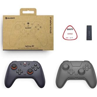 GameSir Nova Lite Multiplatform Bluetooth / USB / vezeték nélküli gamepad játékvezérlő lila