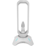 Gaming 3 in 1 Headset stand, Bungee and USB 2.0 hub, 2 USB hub, 1.5m standard USB to USB 5mm PVC cable, Weighted design
