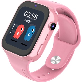Garett Kids TWIN 2 4G okosóra rózsaszín IP67