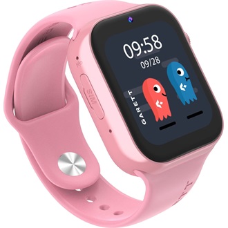 Garett Kids TWIN 2 4G okosóra rózsaszín IP67