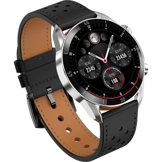 Garett V10 Leather okosóra ezüst-fekete (IP68)
