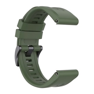 Garmin Fenix 7S Solar Gigapack pótszíj egyedi méret, QuickFit csatlakozás, SÖTÉTZÖLD