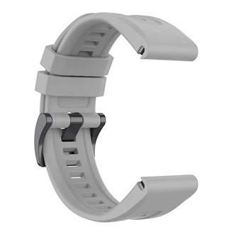 Garmin Fenix 7S Solar Gigapack pótszíj egyedi méret, QuickFit csatlakozás, SZÜRKE