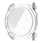 Garmin Fenix 8 47mm Gigapack Műanyag keret BUMPER, ütésállóság + kijelzővédő üveg, ÁTLÁTSZÓ