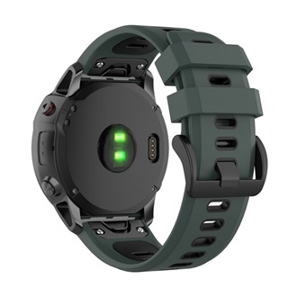 Garmin Fenix 8 51mm Gigapack Pótszíj egyedi méret, QuickFit csatlakozás, SÖTÉTZÖLD/FEKETE