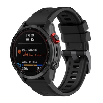 Garmin Fenix E Gigapack Pótszíj egyedi méret, QuickFit csatlakozás, FEKETE
