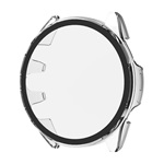 Garmin Forerunner 165 Music Gigapack Műanyag keret BUMPER, ütésállóság + kijelzővédő üveg, ÁTLÁTSZÓ