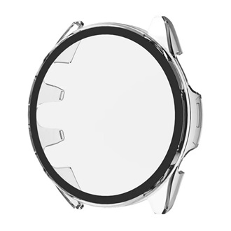 Garmin Forerunner 165 Music Gigapack Műanyag keret BUMPER, ütésállóság + kijelzővédő üveg, ÁTLÁTSZÓ
