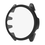 Garmin Forerunner 165 Music Gigapack Műanyag keret BUMPER, ütésállóság + kijelzővédő üveg, FEKETE