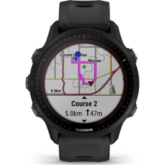 Garmin Forerunner 955 Solar okosóra fekete