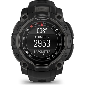 Garmin Instinct 3 45mm AMOLED fekete okosóra
