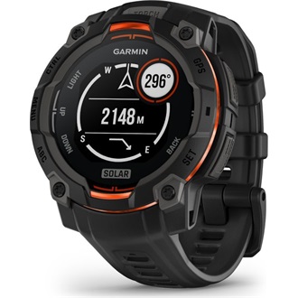 Garmin Instinct 3 45mm Solar fekete okosóra