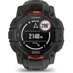 Garmin Instinct 3 50mm Solar fekete sötétszürke szíjjal okosóra
