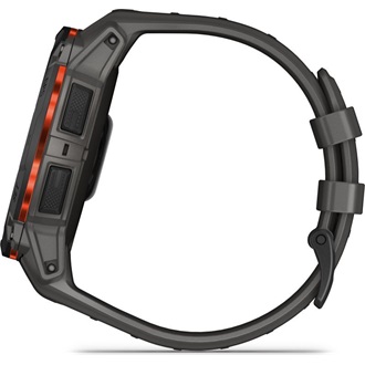 Garmin Instinct 3 50mm Solar fekete sötétszürke szíjjal okosóra