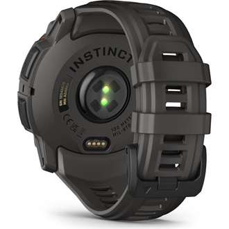 Garmin Instinct 3 50mm Solar fekete sötétszürke szíjjal okosóra
