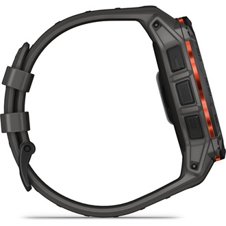 Garmin Instinct 3 50mm Solar fekete sötétszürke szíjjal okosóra
