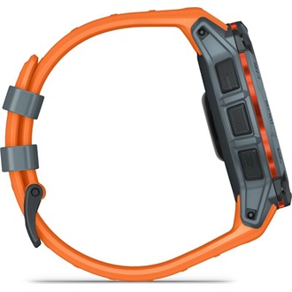 Garmin Instinct 3 50mm Solar szürke narancs szíjjal okosóra