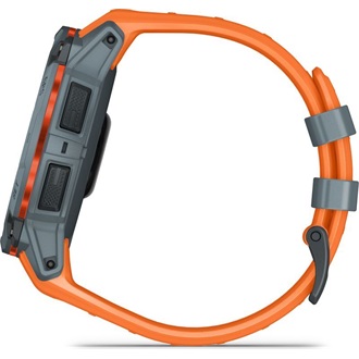 Garmin Instinct 3 50mm Solar szürke narancs szíjjal okosóra