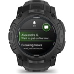 Garmin Instinct 3 AMOLED Tactical Edition (50mm) fekete okosóra