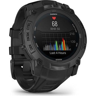 Garmin Instinct 3 AMOLED Tactical Edition (50mm) fekete okosóra
